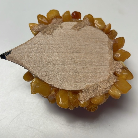Amber figurine hedgehog - Picture 5 of 6